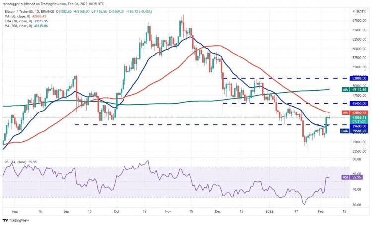 这个星期值得关注 5 大型加密货币：BTC、ETH、NEAR、MANA、LEO